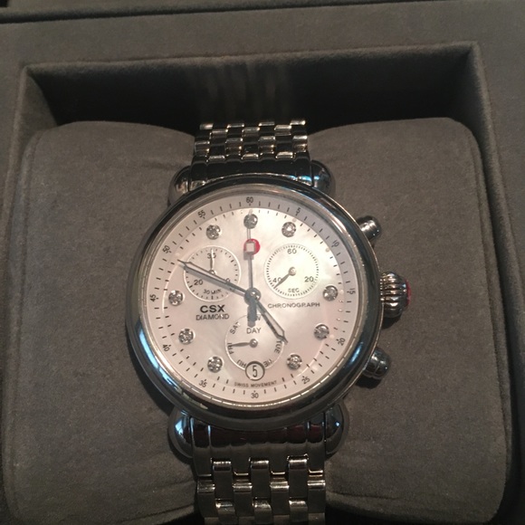Michele CSX Watch with Diamonds - Picture 2 of 9